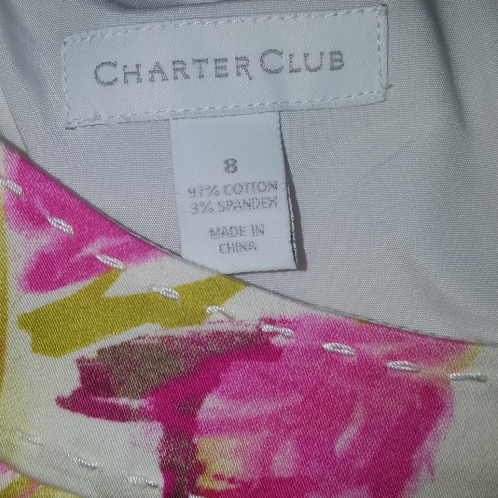 Charter Club Size 8 Dress - Picture 2 of 3
